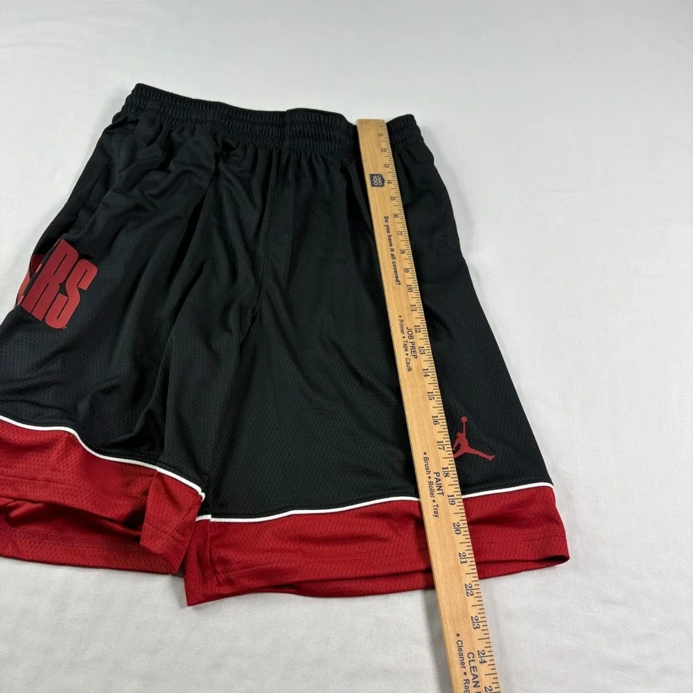 Oklahoma Sooners Shorts Mens Medium Black Air Jordan Basketball Gym Athletic NEW